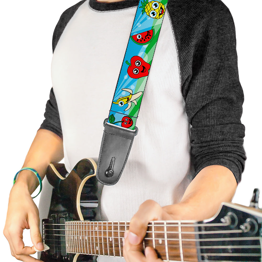 Guitar Strap - Fruit Cartoon2 Guitar Straps Buckle-Down   