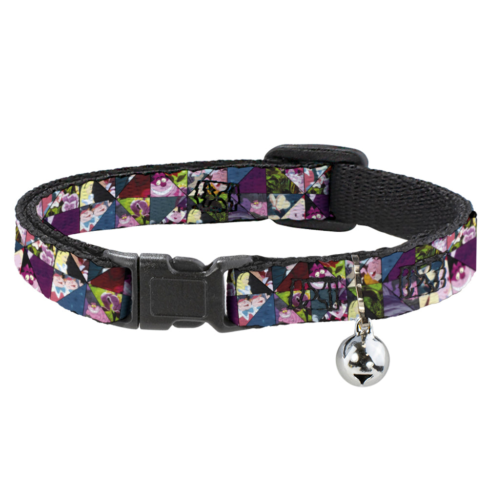 Cat Collar Breakaway - Alice in Wonderland Kaleidoscope Scenes Breakaway Cat Collars Disney   