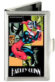 Business Card Holder - SMALL - HARLEY QUINN Night and Day Comic Book Character Blocks FCG Business Card Holders DC Comics   
