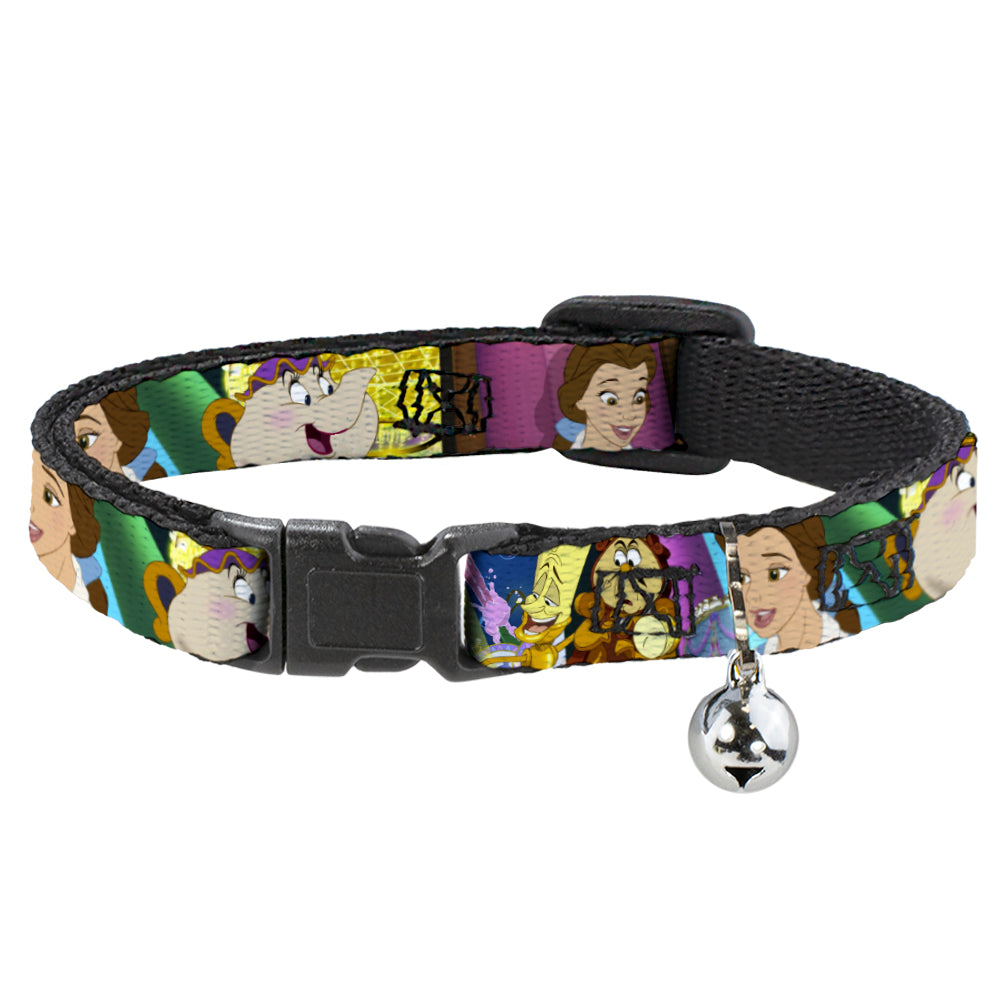 Cat Collar Breakaway - Beauty & the Beast Be Our Guest Scenes Breakaway Cat Collars Disney   