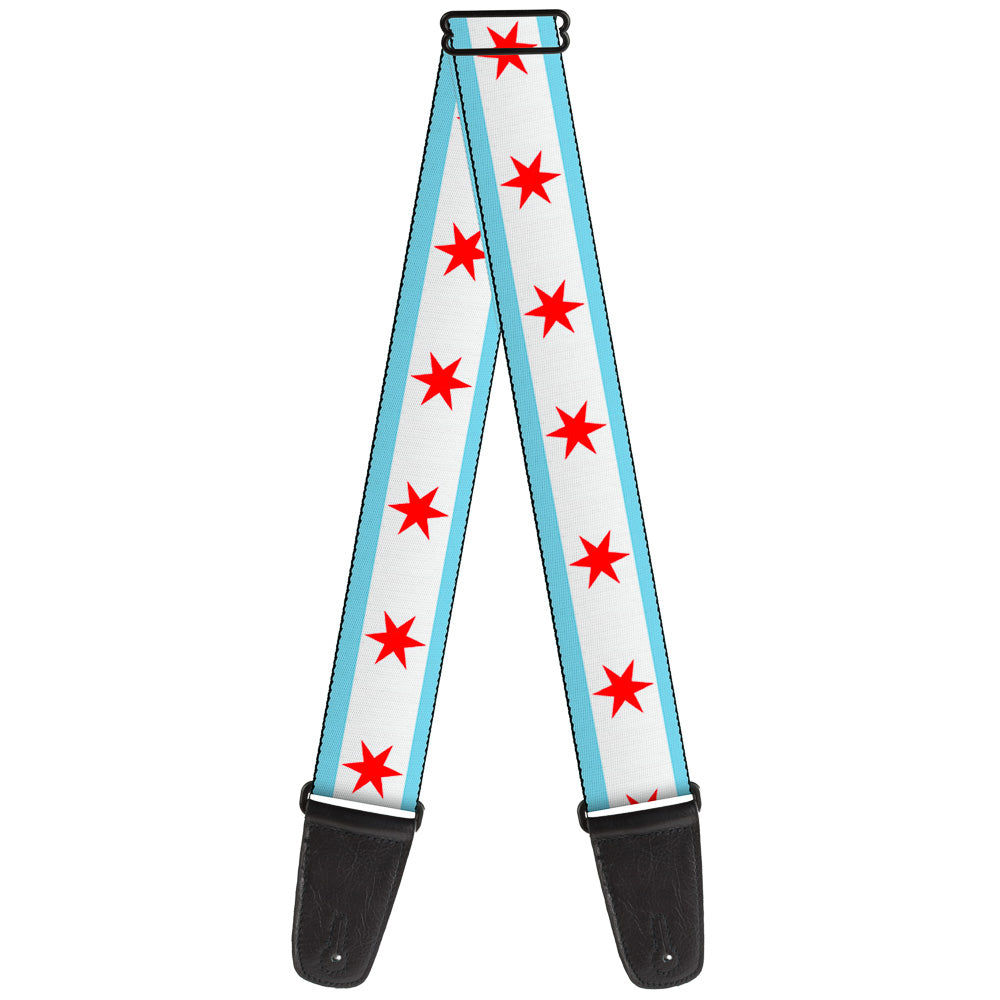 Guitar Strap - Chicago Flag Guitar Straps Buckle-Down   