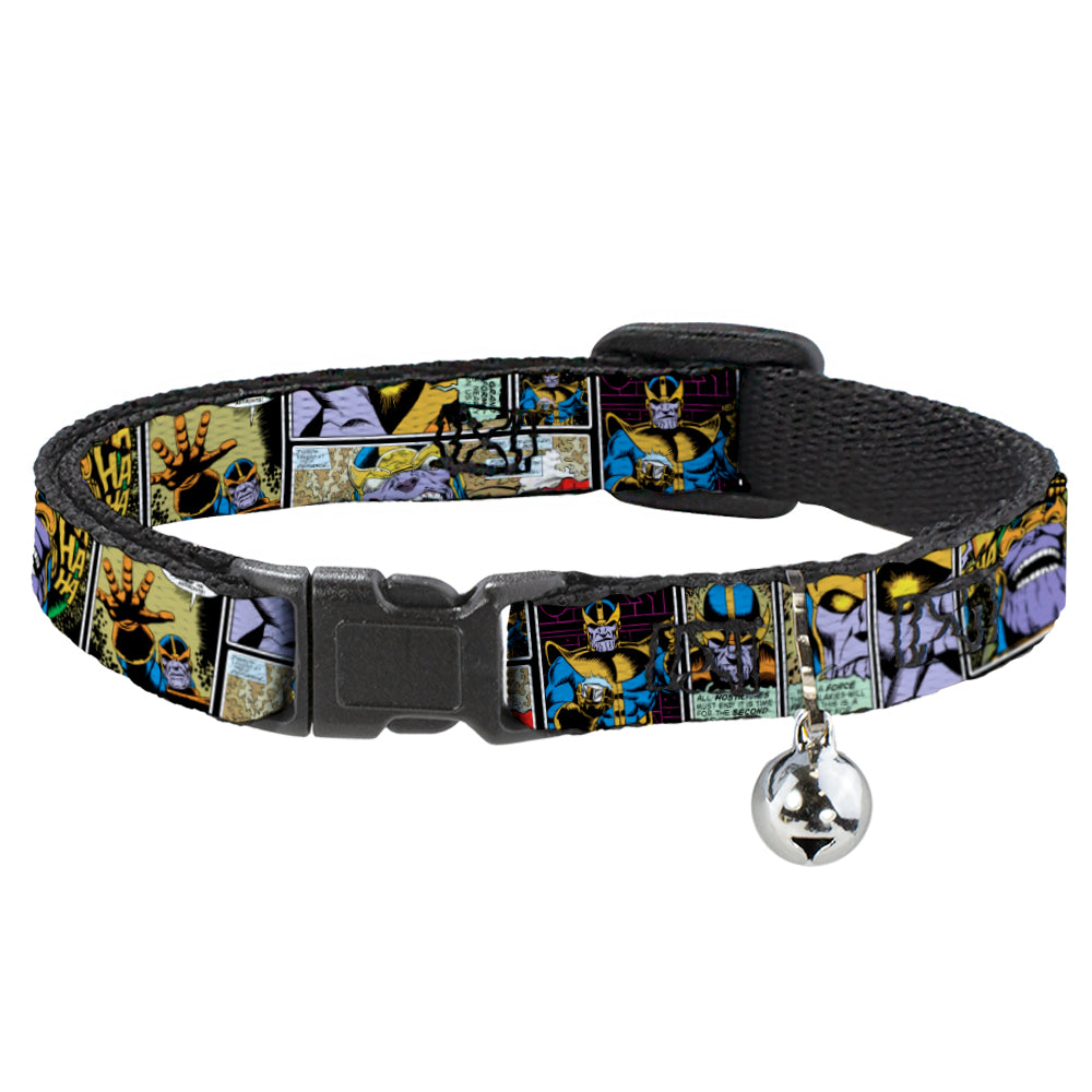 Cat Collar Breakaway - Thanos Comic Scene Blocks Breakaway Cat Collars Marvel Comics   