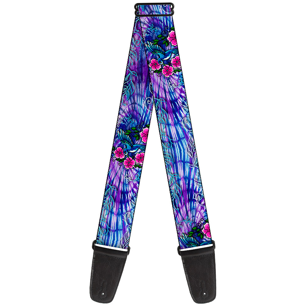 Guitar Strap - Tattoo Johnny-Hummingbird Guitar Straps Tattoo Johnny