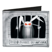 Canvas Bi-Fold Wallet - Rabid Bunny Canvas Bi-Fold Wallets Buckle-Down   