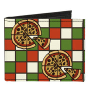 Canvas Bi-Fold Wallet - Pizza Pies Canvas Bi-Fold Wallets Buckle-Down   