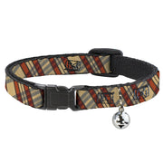 Cat Collar Breakaway - Americana Plaid X Breakaway Cat Collars Buckle-Down   