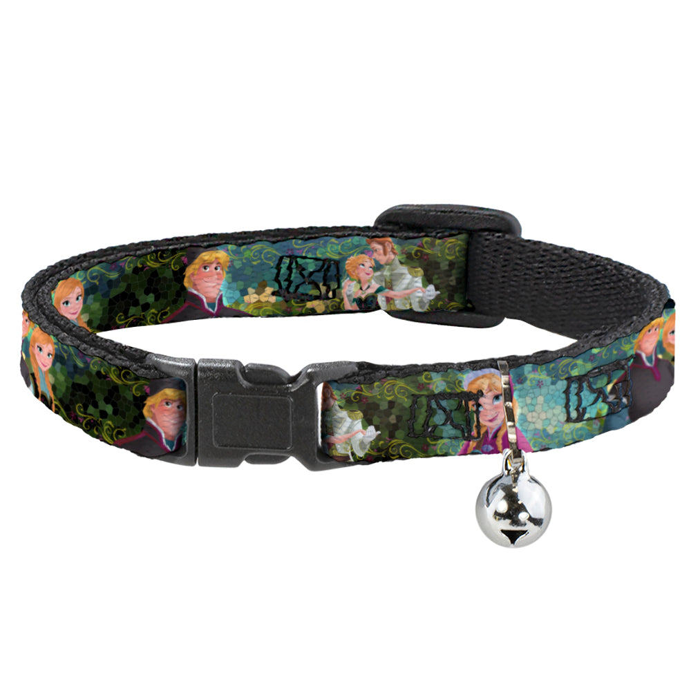 Cat Collar Breakaway - Anna & Hans Anna & Kristoff Poses Breakaway Cat Collars Disney   