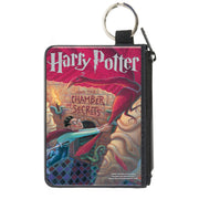 Canvas Zipper Wallet - MINI X-SMALL - Harry Potter and the Chamber of Secrets Book Cover Drawing Canvas Zipper Wallets Harry Potter