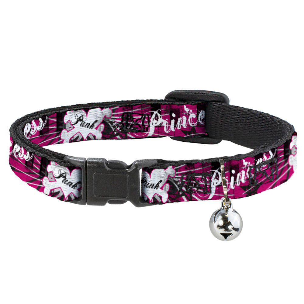 Cat Collar Breakaway - Punk Princess w Piano Keys Breakaway Cat Collars Buckle-Down   