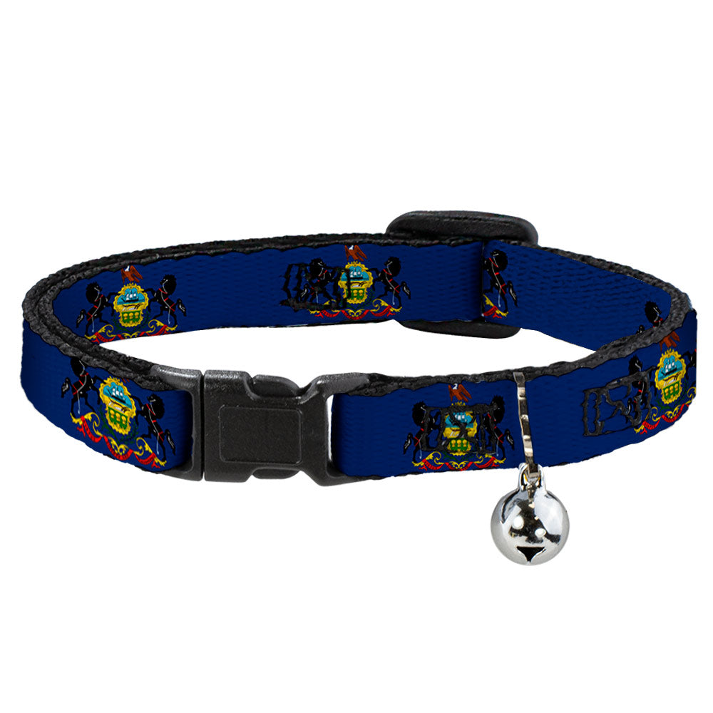 Cat Collar Breakaway - Pennsylvania Flag Breakaway Cat Collars Buckle-Down   