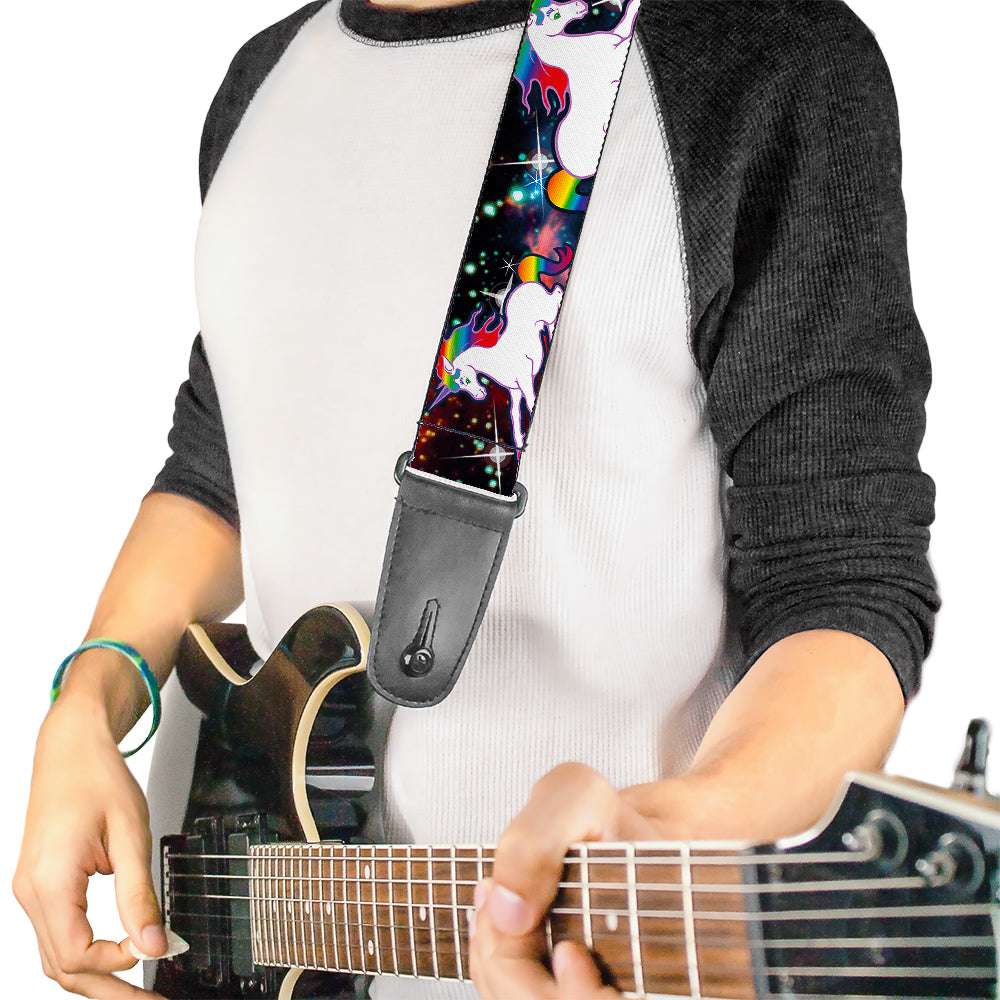 Guitar Strap - Unicorn Universe Guitar Straps Buckle-Down   