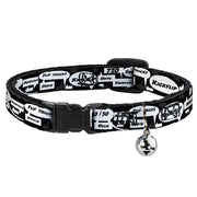 Cat Collar Breakaway - Skater Bubbles Breakaway Cat Collars Buckle-Down   