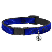 Cat Collar Breakaway - Galaxy Arch Blues White Breakaway Cat Collars Buckle-Down   