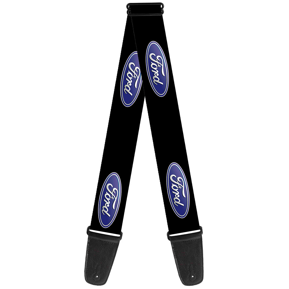 Guitar Strap - Ford Oval Logo REPEAT Guitar Straps Ford   