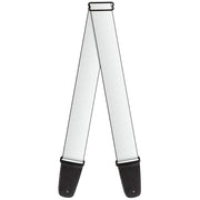 Guitar Strap - White Guitar Straps Buckle-Down   