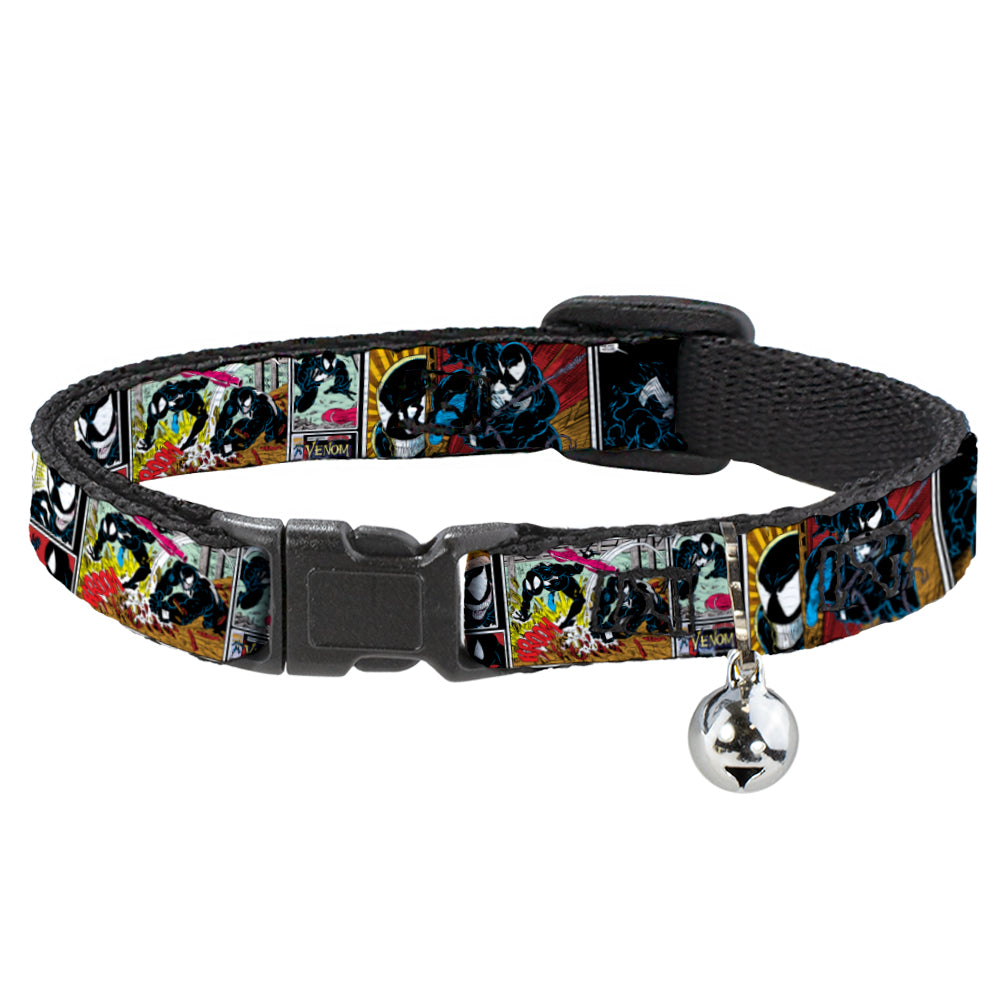 Cat Collar Breakaway - Venom Comic Book Panels Breakaway Cat Collars Marvel Comics   