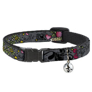 Cat Collar Breakaway - Mom & Mom Gray Breakaway Cat Collars Buckle-Down   