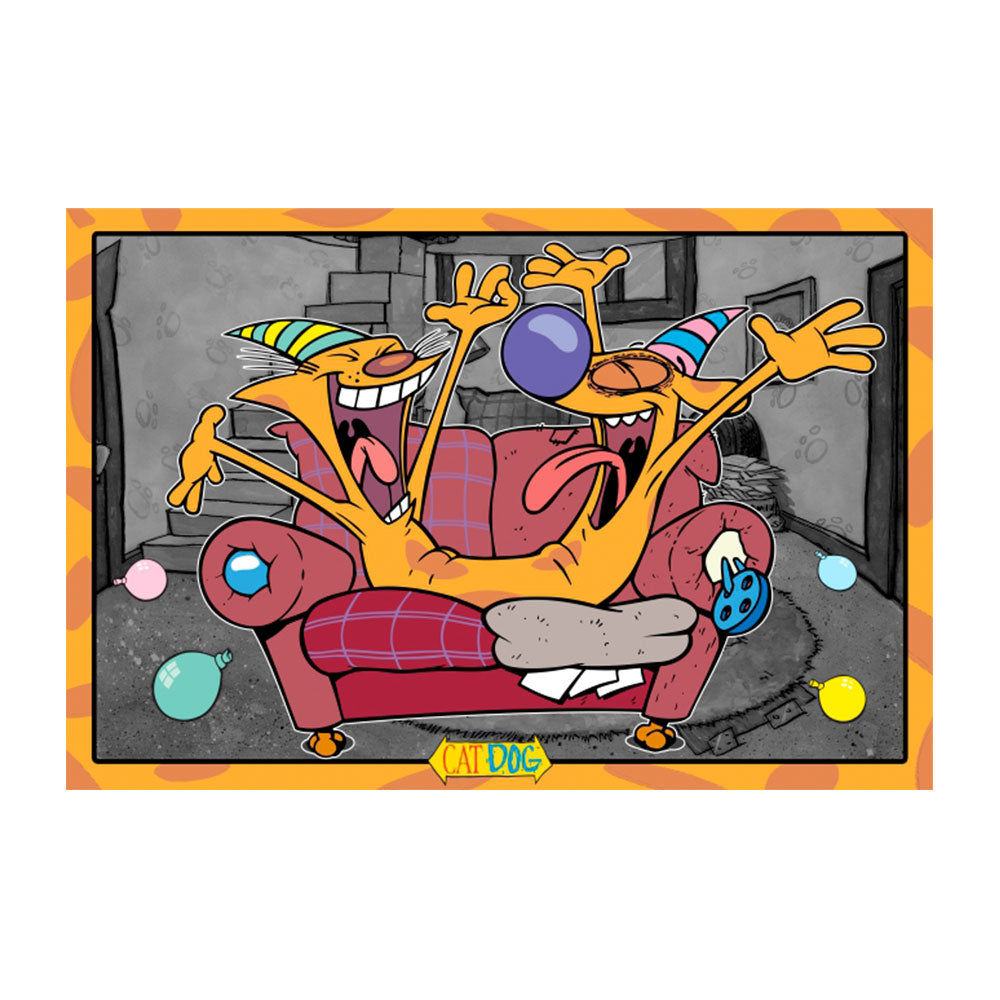 Placemat - CATDOG Couch Party Placemats CatDog