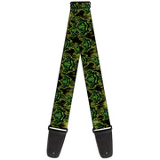 Guitar Strap - Tattoo Johnny-Evil Clown Guitar Straps Tattoo Johnny