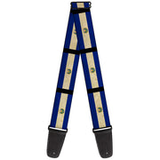 Guitar Strap - El Salvador Flag Black Guitar Straps Buckle-Down   
