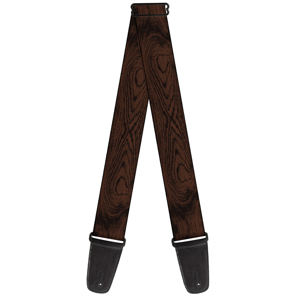 Guitar Strap - Wood Grain Walnut Guitar Straps Buckle-Down   