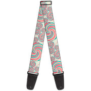 Guitar Strap - Lollipops Guitar Straps Buckle-Down   