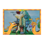 Placemat - CATDOG Pose House Placemats CatDog