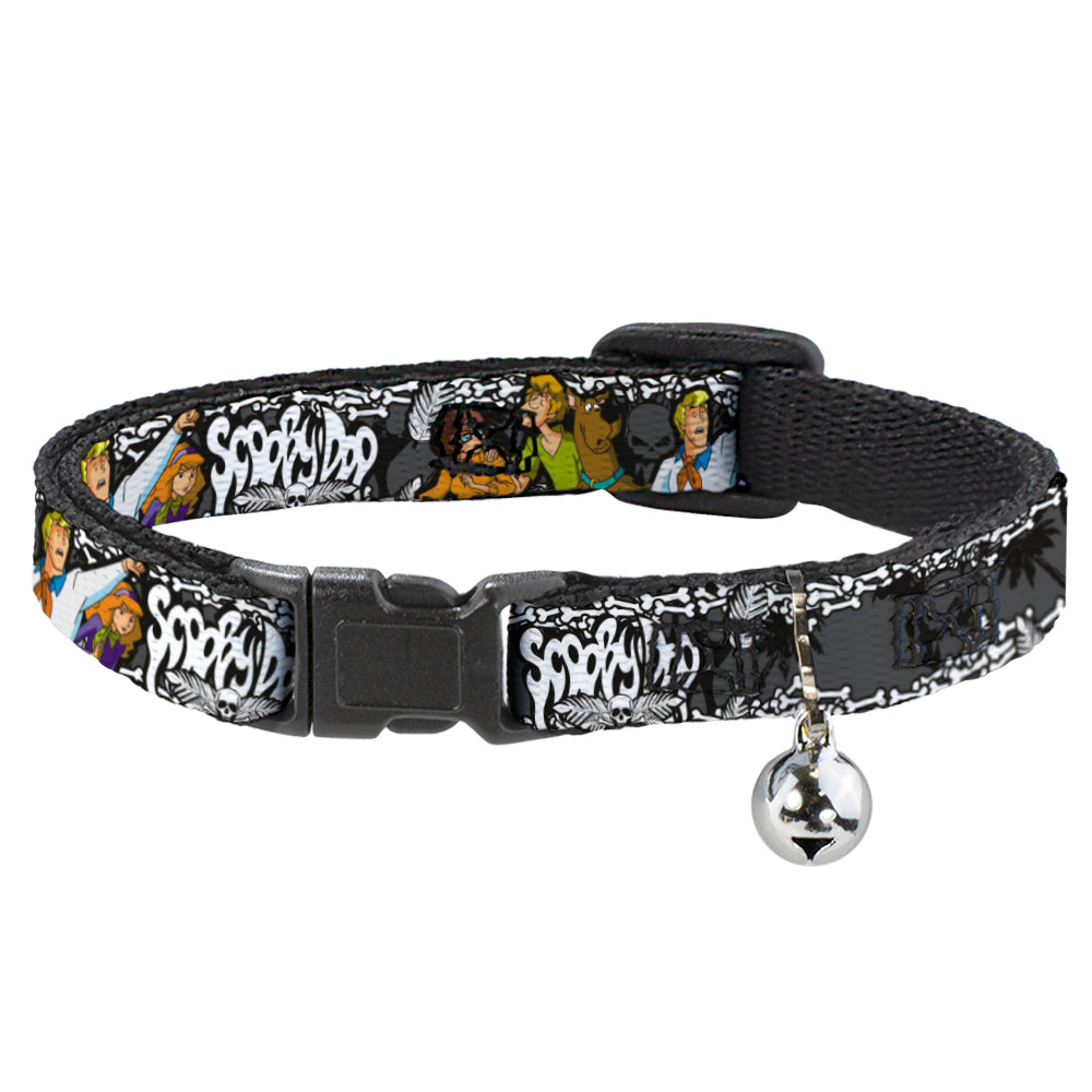 Cat Collar Breakaway - SCOOBY DOO Group Pose Bones Breakaway Cat Collars Scooby Doo   