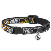 Cat Collar Breakaway - SCOOBY DOO Group Pose Bones Breakaway Cat Collars Scooby Doo   