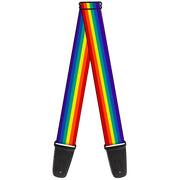 Guitar Strap - Rainbow Print Guitar Straps Buckle-Down   