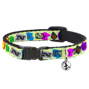 Cat Collar Breakaway - Punk You Legal Pad Full Color Breakaway Cat Collars Buckle-Down   