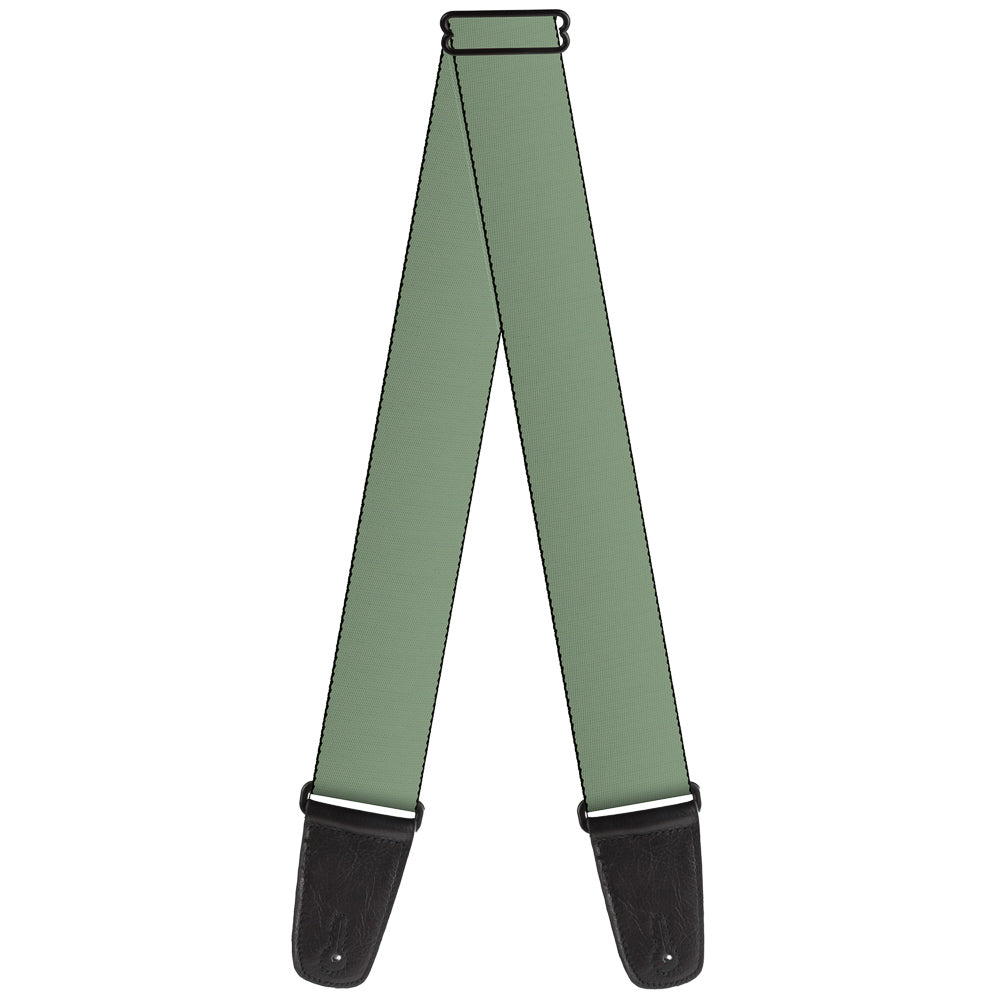 Guitar Strap - Khaki Green Guitar Straps Buckle-Down   