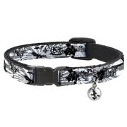 Cat Collar Breakaway - Rising Sun White Gray Breakaway Cat Collars Buckle-Down   