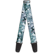 Guitar Strap - Crystals3 Clear Guitar Straps Buckle-Down   