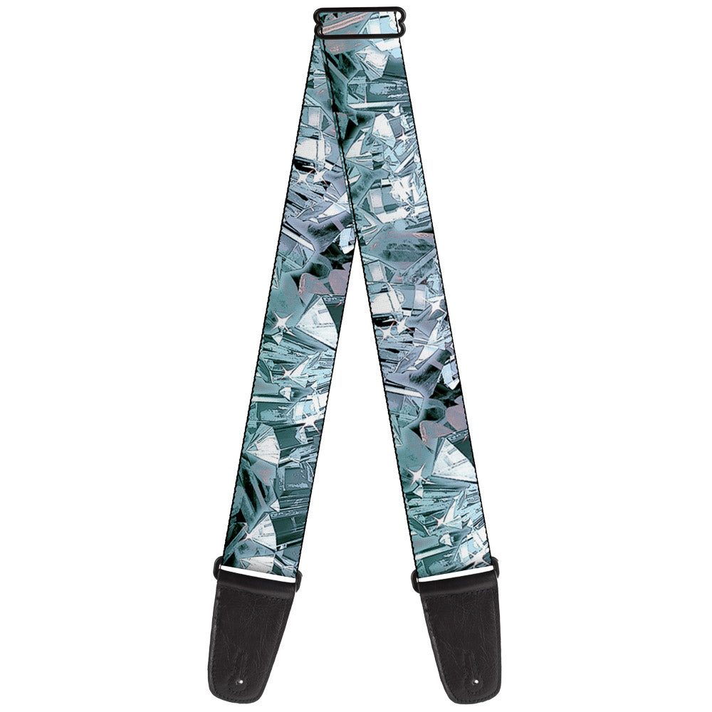 Guitar Strap - Crystals3 Clear Guitar Straps Buckle-Down   