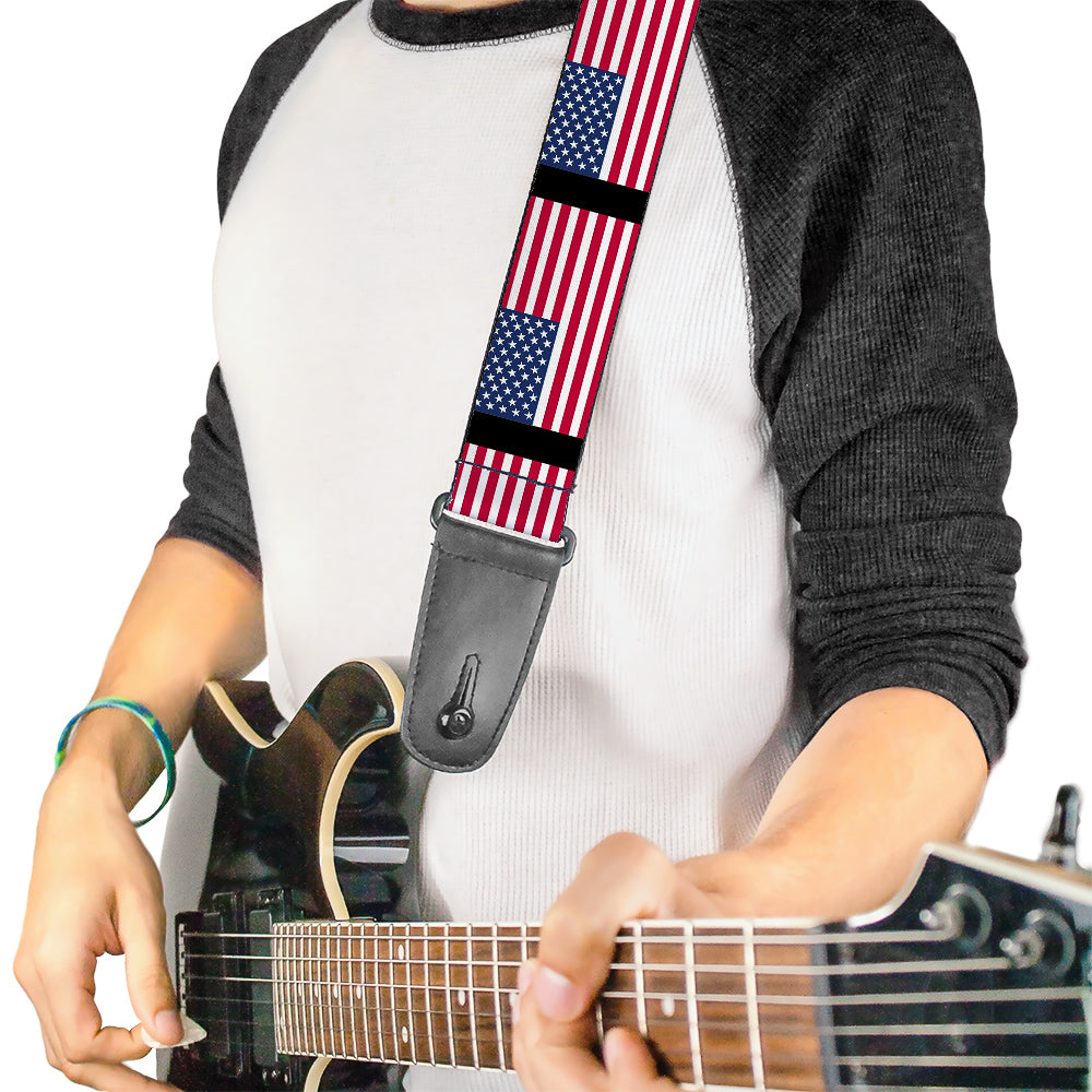 Guitar Strap - United States Flags Guitar Straps Buckle-Down   