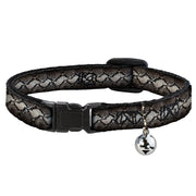 Cat Collar Breakaway - Snake Skin 3 Breakaway Cat Collars Buckle-Down   