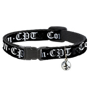 Cat Collar Breakaway - COMPTON-CPT Black White Breakaway Cat Collars Buckle-Down   