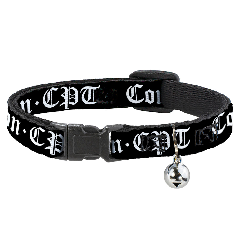 Cat Collar Breakaway - COMPTON-CPT Black White Breakaway Cat Collars Buckle-Down   