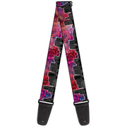 Guitar Strap - Portland Vivid Skyline Cosmic Roses Guitar Straps Buckle-Down   