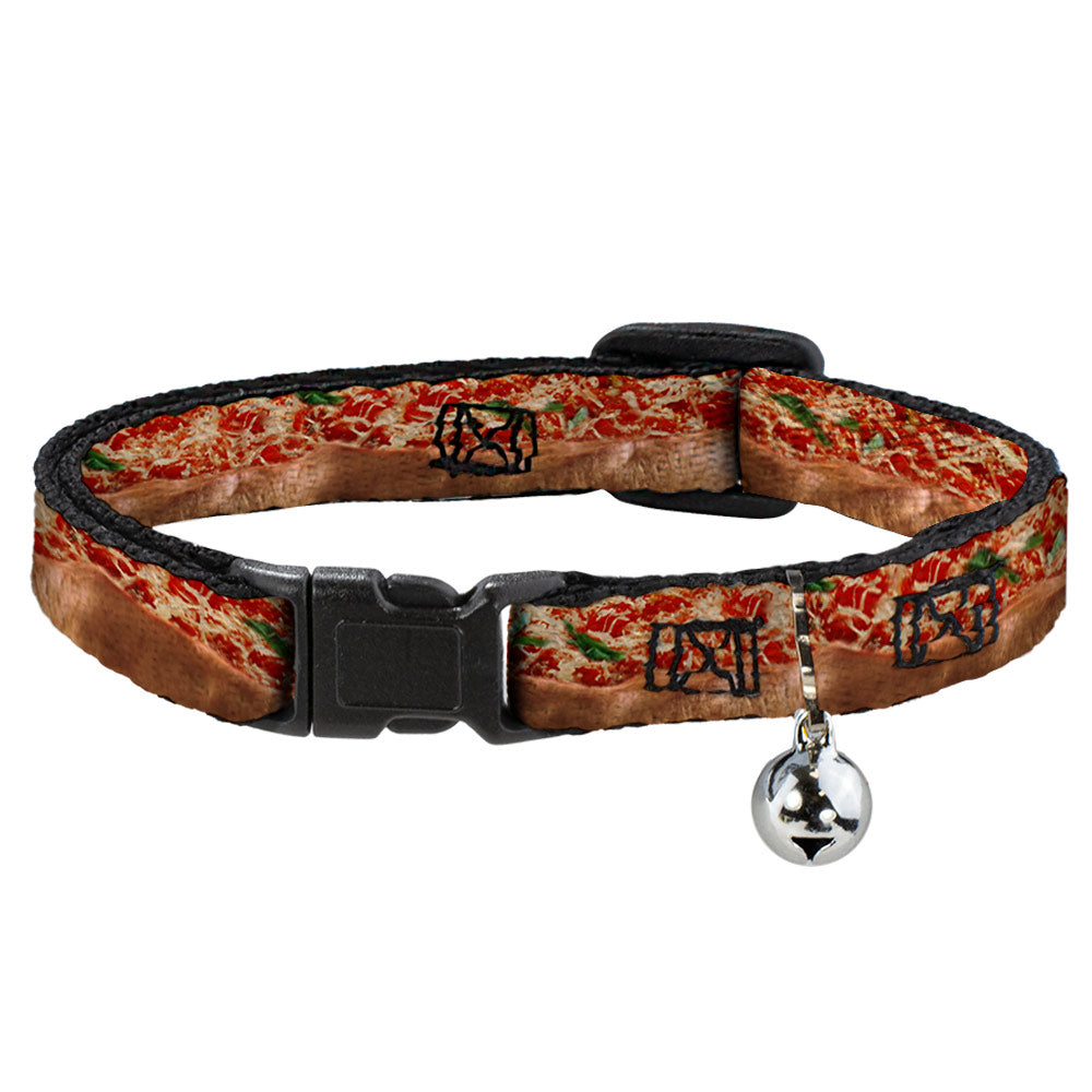 Cat Collar Breakaway - Chicago Style Pizza Vivid Breakaway Cat Collars Buckle-Down   