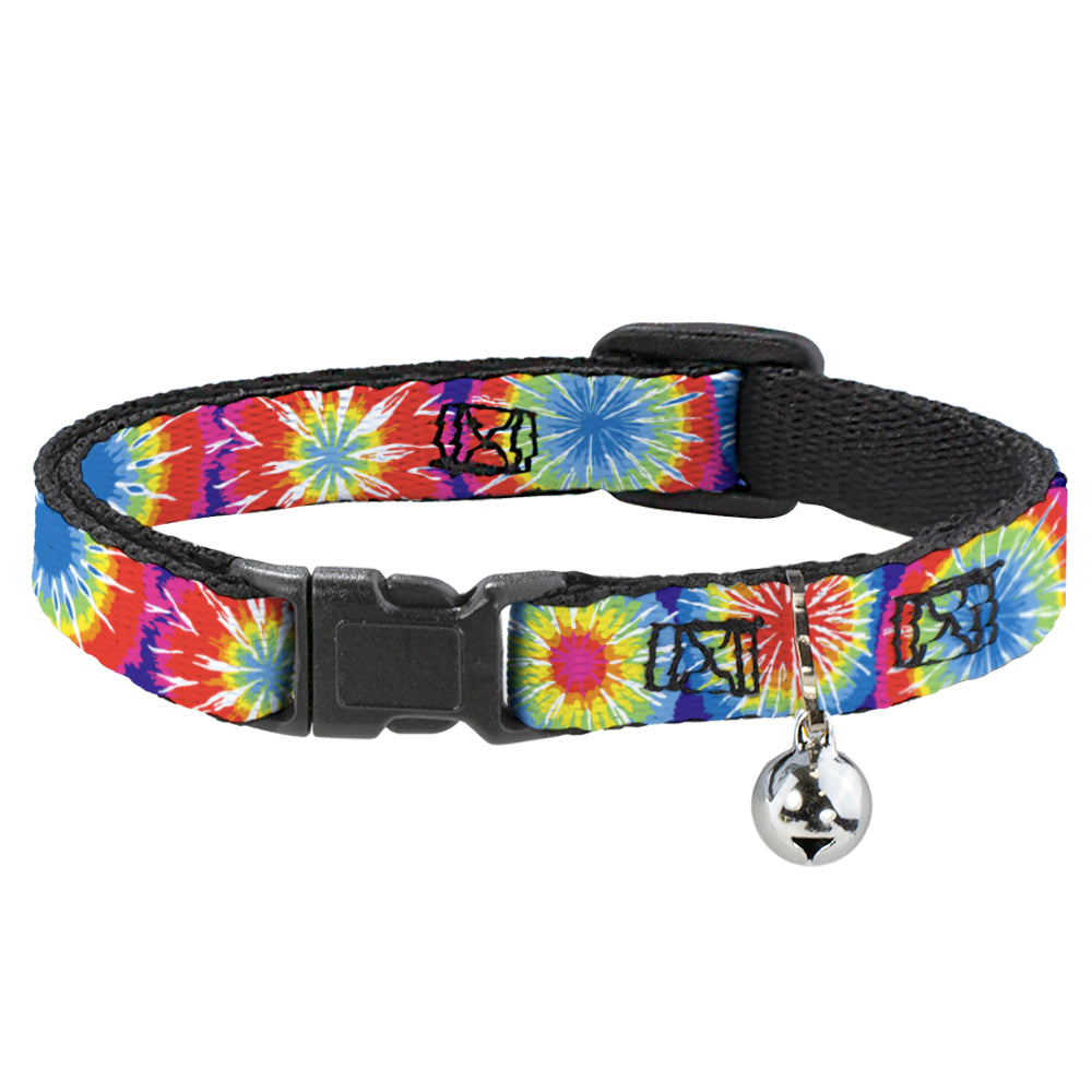 Cat Collar Breakaway - 70's Tie Dye Breakaway Cat Collars Buckle-Down   