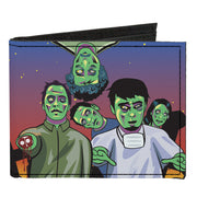 Canvas Bi-Fold Wallet - Walking Zombies Canvas Bi-Fold Wallets Buckle-Down   