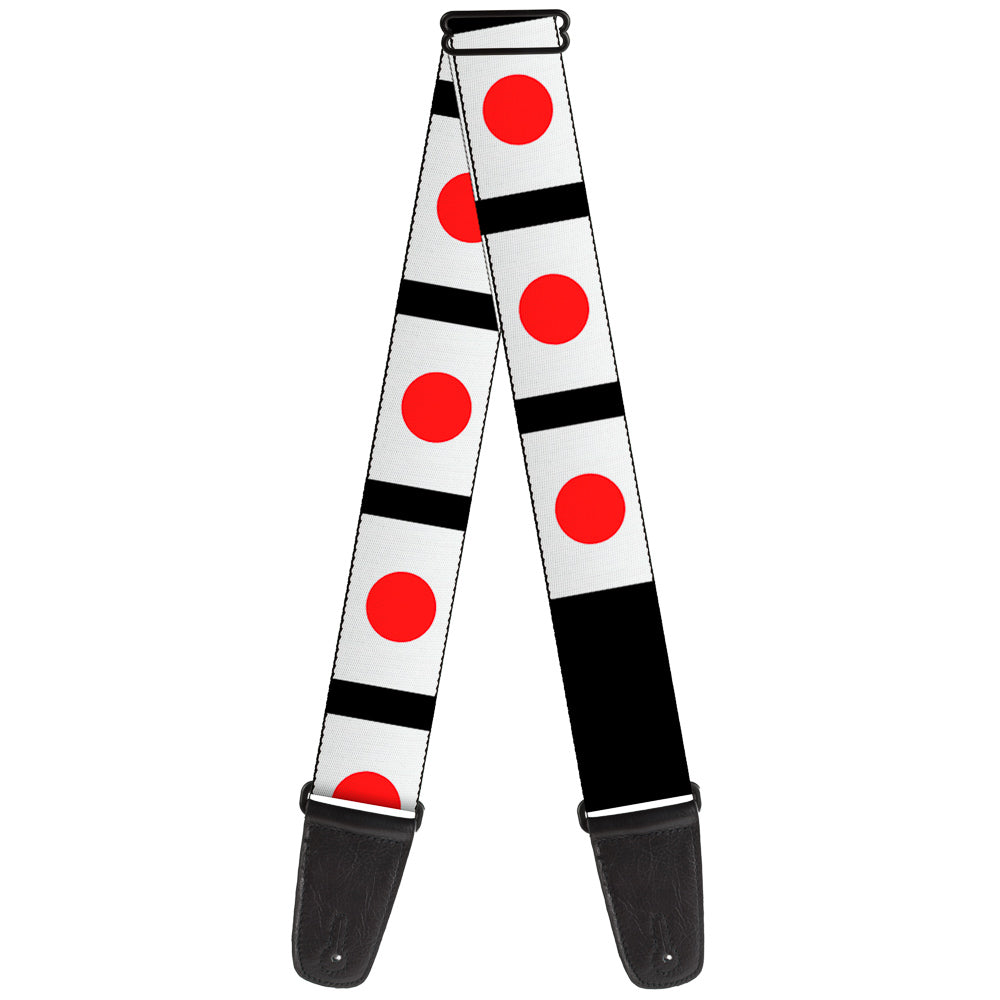 Guitar Strap - Japan Flags Guitar Straps Buckle-Down   