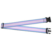 Luggage Strap - 2.0" - Flag Transgender Baby Blue Baby Pink White Luggage Straps Buckle-Down   
