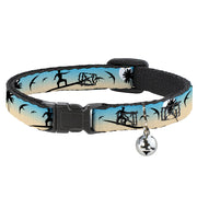 Cat Collar Breakaway - Beach Surfer Breakaway Cat Collars Buckle-Down   