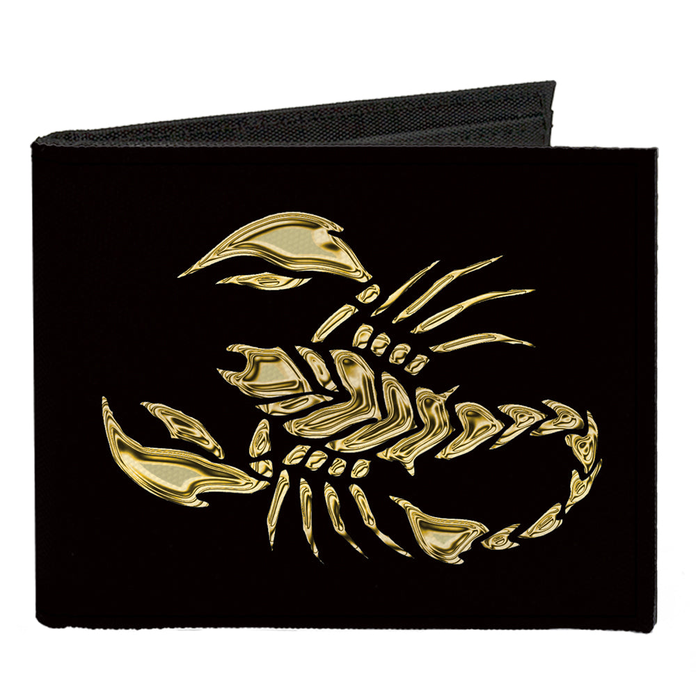 Canvas Bi-Fold Wallet - Scorpion Canvas Bi-Fold Wallets Buckle-Down   