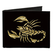 Canvas Bi-Fold Wallet - Scorpion Canvas Bi-Fold Wallets Buckle-Down   