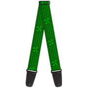 Guitar Strap - St Pat's Clovers Green Guitar Straps Buckle-Down   