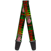 Guitar Strap - I "Brain" ZOMBIES Guitar Straps Buckle-Down   